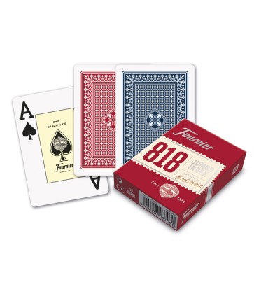 Baraja fournier poker ingles nº 818 55 cartas